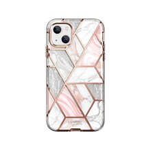 i-Blason Cosmo Marble Pink Case for iPhone 14 (iPhone2021/22-6.1-Cosmo-SP-Marble)