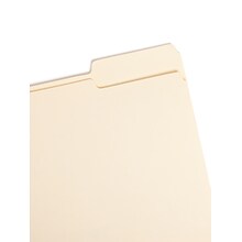 Smead File Folder, Letter, 1/3-Cut Tab Right Position, Letter Size, Manila, 100/Box (10333)