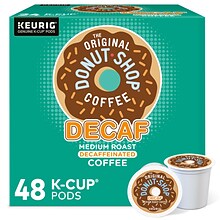 The Original Donut Shop Decaf Coffee Keurig® K-Cup® Pods, Medium Roast, 48/Box (16019-2)