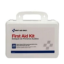 Pac-Kit Weatherproof Hard Plastic First Aid Kit for, 95 pieces, 25 people (579-6430)