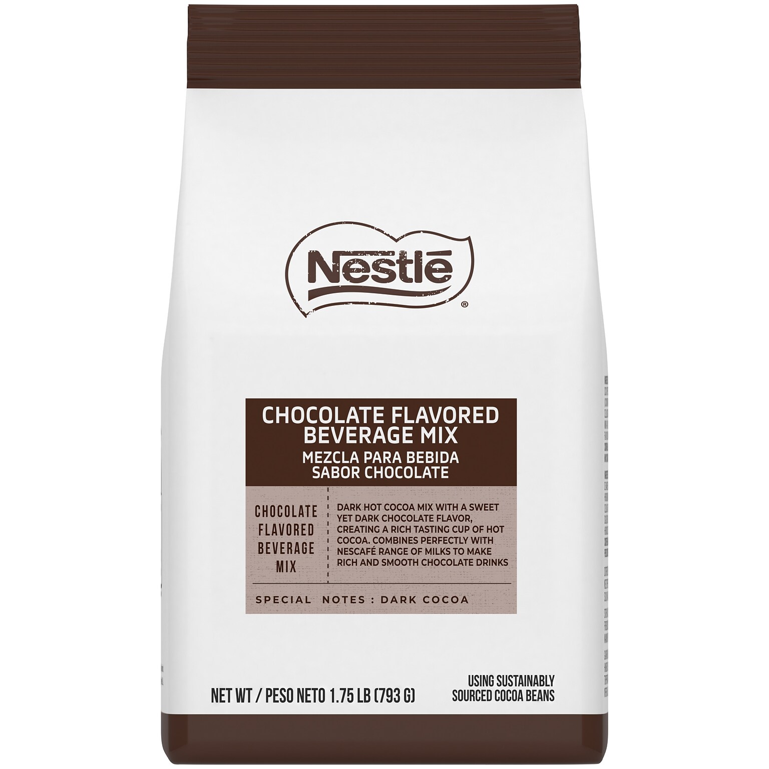 Nestle Milano Rich Chocolate Hot Cocoa, 28 oz., 4/Carton (416818)
