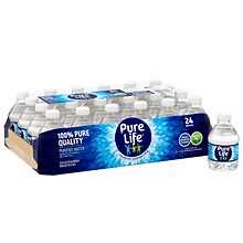 Pure Life Purified Water, 8 Fl oz., 24/Carton (11476087)