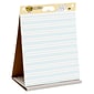 Post-it® Super Sticky Tabletop Easel Pad, 20" x 23", Primary Lined, 20 Sheets/Pad (563PRL)