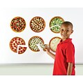 Learning Resources Magnetic Pizza Fraction Set, 6 Pieces (LER5062)