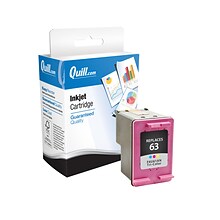 Quill Brand® Remanufactured Tri-Color Standard Yield Inkjet Cartridge Replacement for HP 63 (F6U61AN