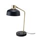 V-Light LED Desk Lamp, 20"H, Gold/Black Matte Metal (SV210815HB)