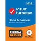 TurboTax Home & Business 2023 Federal + State for 1 User, Windows/Mac, CD/DVD (5102382)