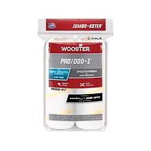 Wooster Brush Jumbo-Koter Pro/Doo-Z Roller Cover, 4.5L, 0.38 Nap, 2/Pack, 12 Packs/Carton (0RR3020