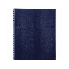Blueline NotePro Hardcover Executive Journal, 8.5 x 10.75, Wide-Ruled, Indigo Blue, 200 Pages (A10