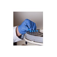 Ammex Professional ACNPF Nitrile Exam Gloves, Powder and Latex Free, Blue, Medium, 100/Box (ACNPF441