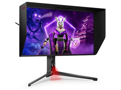 AOC AGON PRO 27" 4K Ultra HD 144 Hz LCD Gaming Monitor, Black/Red (AG274UXP)