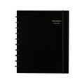 2024-2025 AT-A-GLANCE Move-A-Page 9 x 11 Academic Weekly & Monthly Planner, Poly Cover, Black (70-