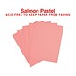 Staples Pastel 30% Recycled Color Copy Paper, 20 lbs., 8.5" x 11", Salmon, 500/Ream (14783)
