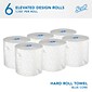 Scott Pro Recycled Hardwound Paper Towels, 1-ply, 1150 ft./Roll, 6 Rolls/Carton (25702)