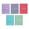 Miquelrius Emotions 1-Subject Notebooks, 8.5 x 11, College Ruled, 80 Sheets, /Carton (11980CS)