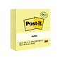 Post-it Notes, 3" x 3", Canary Collection, 100 Sheet/Pad, 24 Pads/Pack (654-24VAD-B)