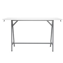 Safco Spark Teaming Table, 24 x 72, Designer White (SPK7224SLDSWT)