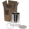 17Lx17Wx9-5/16H(D) Single-Wall Hazardous Materials Shipper Kit; Brown, 5 Boxes/Bundle