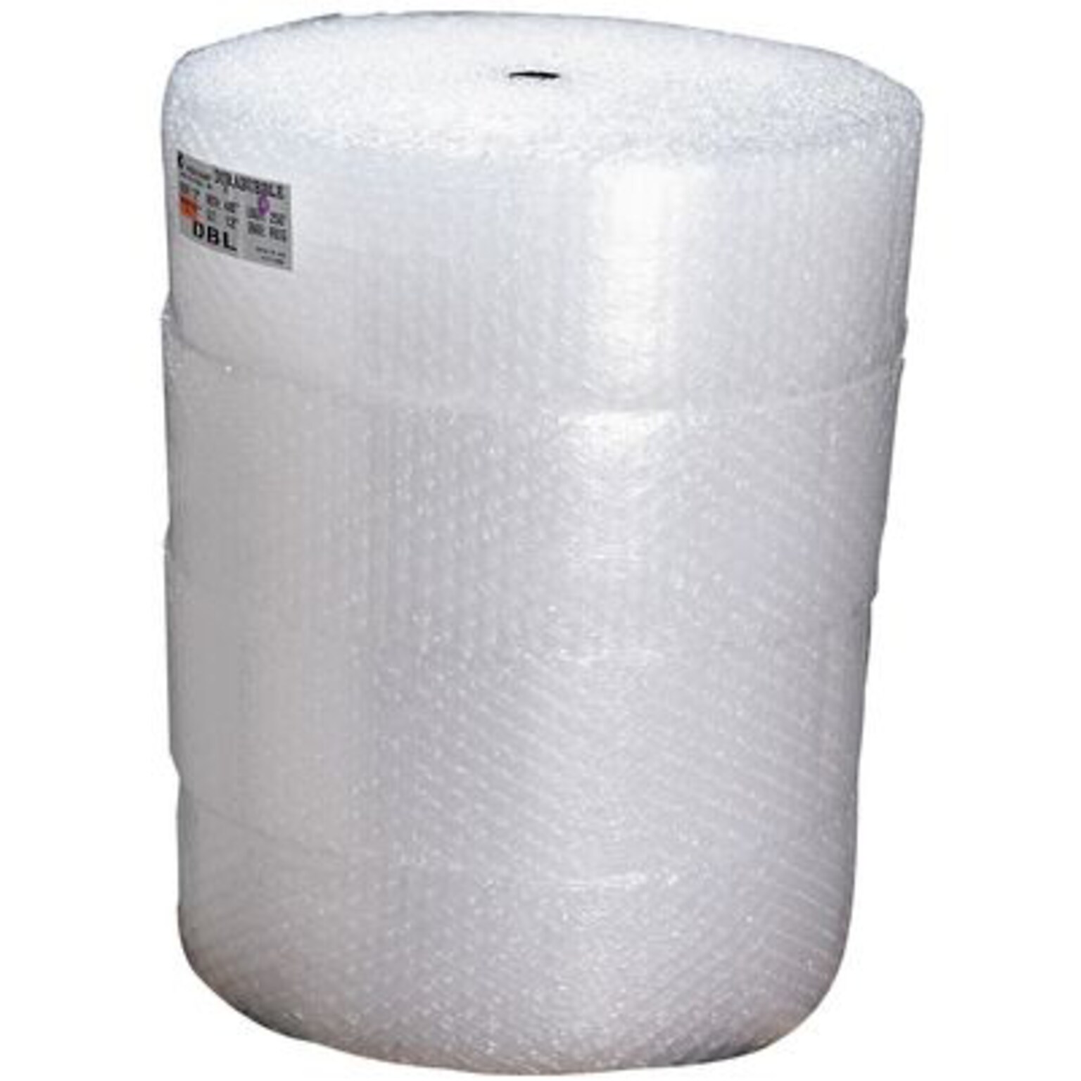 Air Bubble Rolls; Perforated, 1/2 Bubble Height; 12Wx250L, 4/Pack