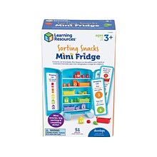 Learning Resources Sorting Snacks Mini Fridge Set (LER6820)