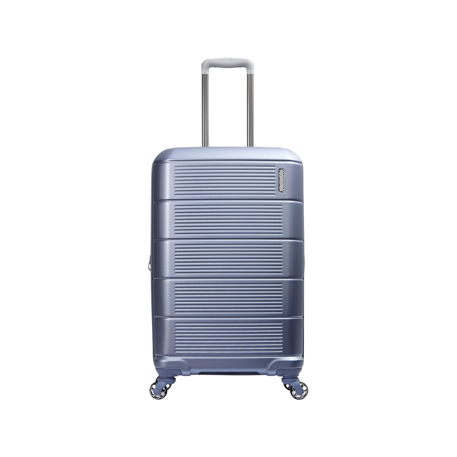American Tourister Stratum 2.0 27.75 Plastic 4-Wheel Spinner Hardside Luggage, Slate Blue (142349-E264)