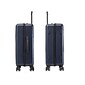 InUSA Drip Polycarbonate/ABS Medium Suitcase, Blue (IUDRI00M-BLU)