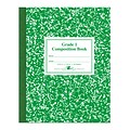 Roaring Spring Paper Products Composition Notebooks, 7.75 x 9.75, Wide Ruled, 50 Sheets, Green (RO