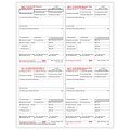 ComplyRight 2023 W-2 Tax Form, 1-Part, 4-Up, Copy B, C, 2, 2, 100/Pack (5205)