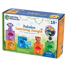 Learning Resources Peekaboo Learning Jungle Set (LER6815)