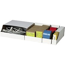 BOX Open Top 12 Shelf Bin 4-1/2x3x12