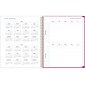 2024-2025 Blue Sky Star Confetti Bright 8.5" x 11" Academic Weekly & Monthly Planner, Plastic Cover, Multicolor (136609-A25)