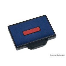 2000 Plus® Pro Replacement Pad 2460D, Blue Copy/Red Date