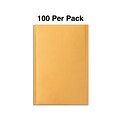 Coastwide Professional™ 11.25 x 15 Self-Sealing Bubble Mailer, #5, Kraft, 100/Pack (CW56638B)