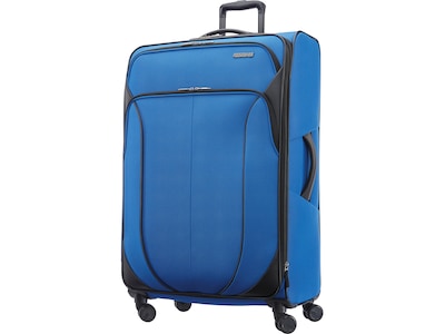 American Tourister 4 Kix 2.0 32.5 Suitcase, 4-Wheeled Spinner, Classic Blue (142354-6188)