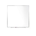 Ghent 4H x 4W Non-Magnetic Whiteboard with Aluminum Frame (M2-44-4)