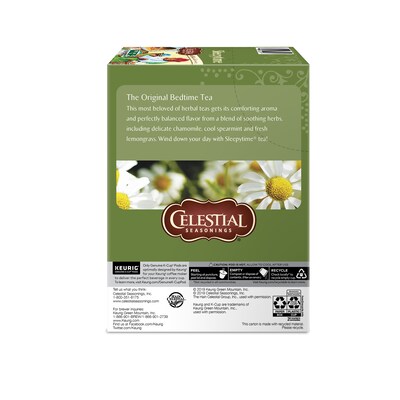 Celestial Seasonings Sleepytime Herbal Tea, Keurig® K-Cup® Pods, 24/Box (14739)