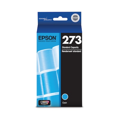 Epson T273 Cyan Standard Yield Ink Cartridge (T273220-S)
