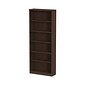 Alera Valencia Series Bookcase, Six-Shelf, 31 3/4w X 14d X 80 3/8h, Espresso (ALEVA638232ES)