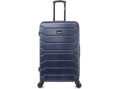 InUSA Trend 31.07 Hardside Suitcase, 4-Wheeled Spinner, Blue (IUTRE00L-BLU)