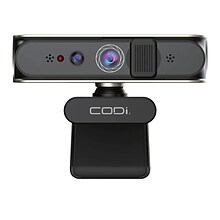 CODi Allocco 1080P IR Facial Recognition Webcam, Black  (A05023)