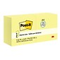 Post-it Recycled Pop-up Notes, 3" x 3", Canary Collection, 100 Sheet/Pad, 12 Pads/Pack (R330RP12YW)