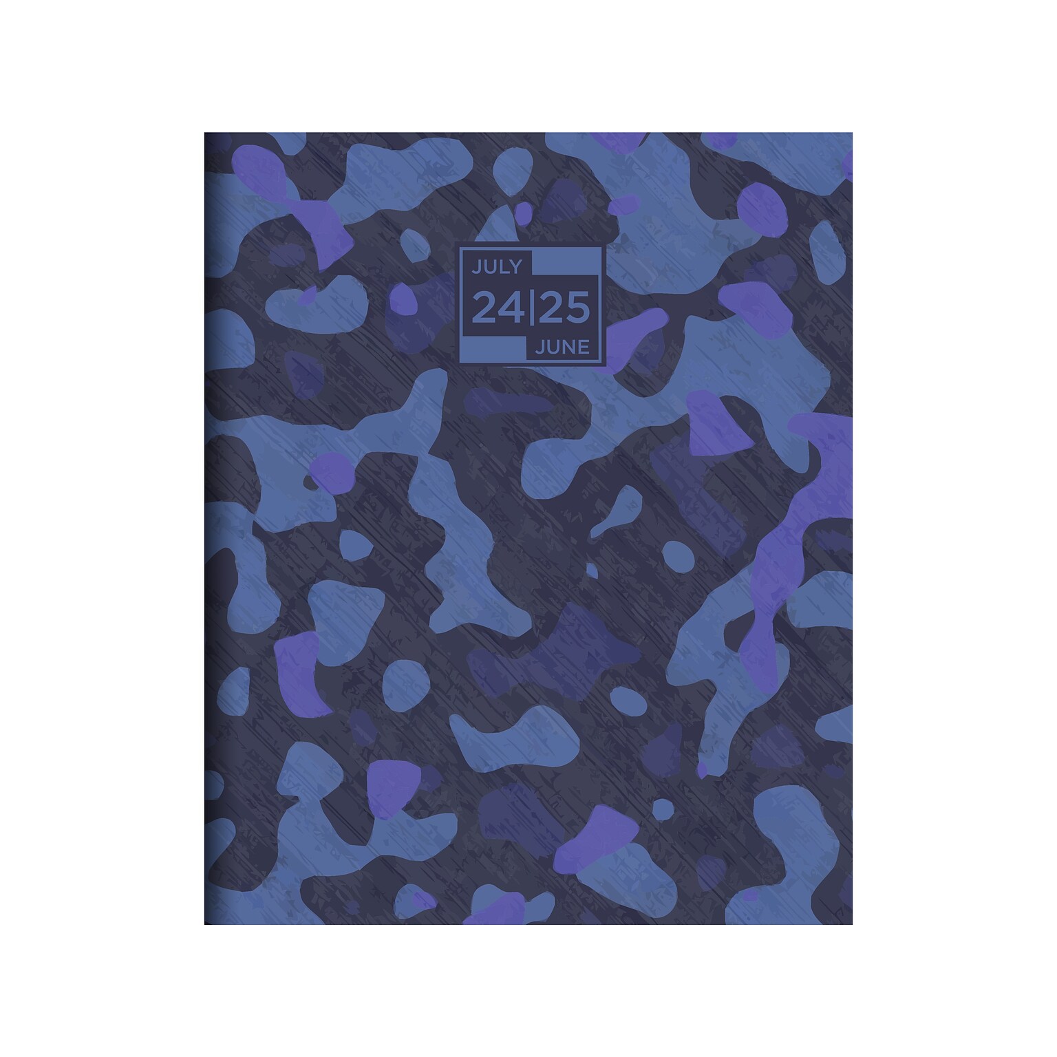 2024-2025 TF Publishing Camo 9 x 11 Academic Monthly Planner, Paperboard Cover, Blue (AY25-4502)