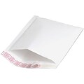 White Self-Seal Bubble Mailers, #000, 4Wx6-1/2L, 25/Box