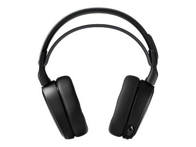 SteelSeries Arctis 7+ Wireless Noise Canceling Surround Sound Gaming Headset, Black (61470)