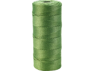 Mutual Industries Nylon Twisted Mason Twine, 0.06 x 1090 ft., Green, 4/Pack (14661-39-1090)