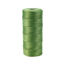Mutual Industries Nylon Twisted Mason Twine, 0.06 x 1090 ft., Green, 4/Pack (14661-39-1090)