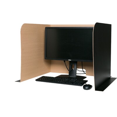 Flipside Products Computer Lab Privacy Screens, Small, 22" x 22.5" x 20", Pack of 12 (FLP61857)