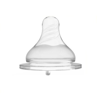 Crane Breast Milk Bottle Nipple, Medium (HS-1953S)