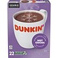 Dunkin' Milk Chocolate Hot Cocoa, 0.51 oz. Keurig® K-Cup® Pods, 22/Box (611247377215)