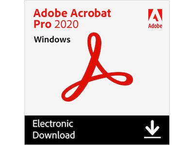 Adobe Acrobat Pro 2020 for 1 User, Windows, Download (ADO951800V517)